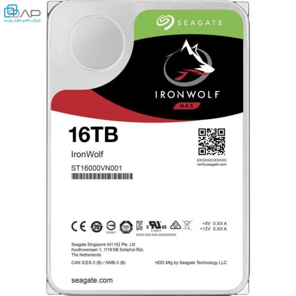 هارد سیگیت مدل ایرون ولف یا IronWolf